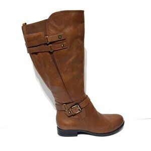 Naturalizer Womens Jackie Knee High Boots Size 8 M Wide Calf